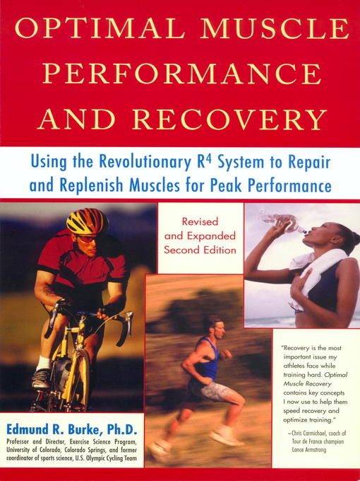 Title details for Optimal Muscle Performance and Recovery by Edmund R. Burke, Ph.D. - Wait list